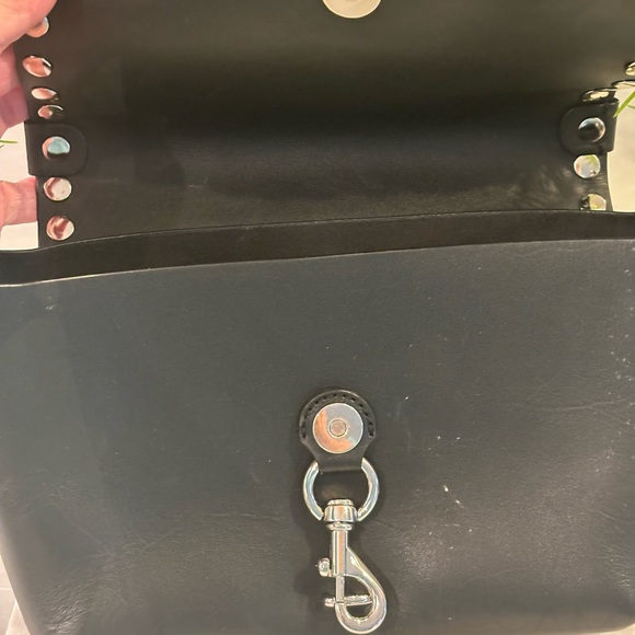 Rebecca Minkoff Black Crossbody with Silver Studs - Picture 8 of 15